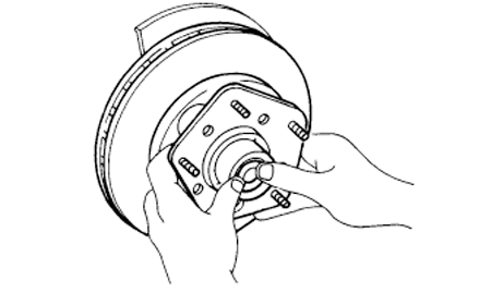 Hub and rotor removal